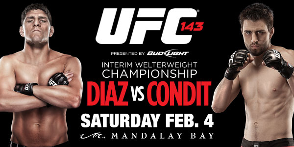 UFC 143: Nick Diaz vs. Carlos Condit weigh in/full results ...