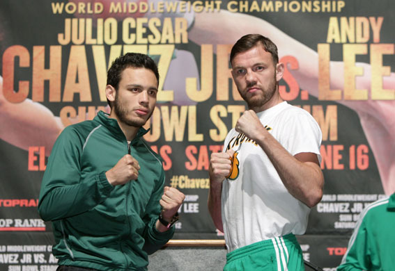 Julio Cesar Chavez, Jr vs. Andy Lee Julio Cesar Chavez, Jr vs. Andy Lee
